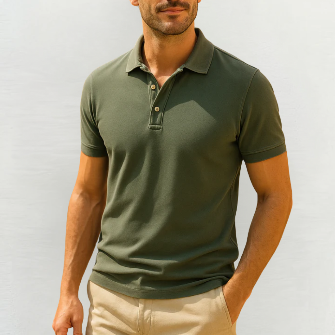 Polo classica in puro cotone