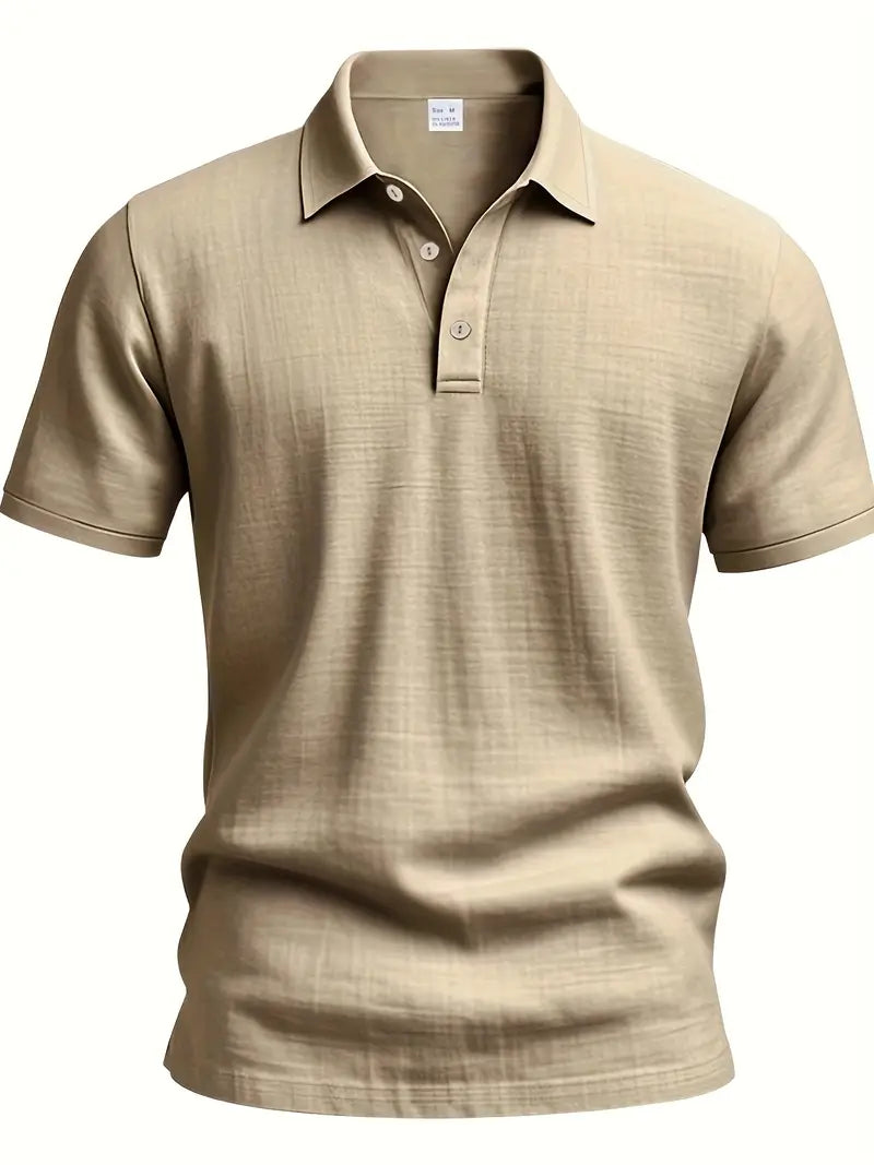 Casual Linen Polo