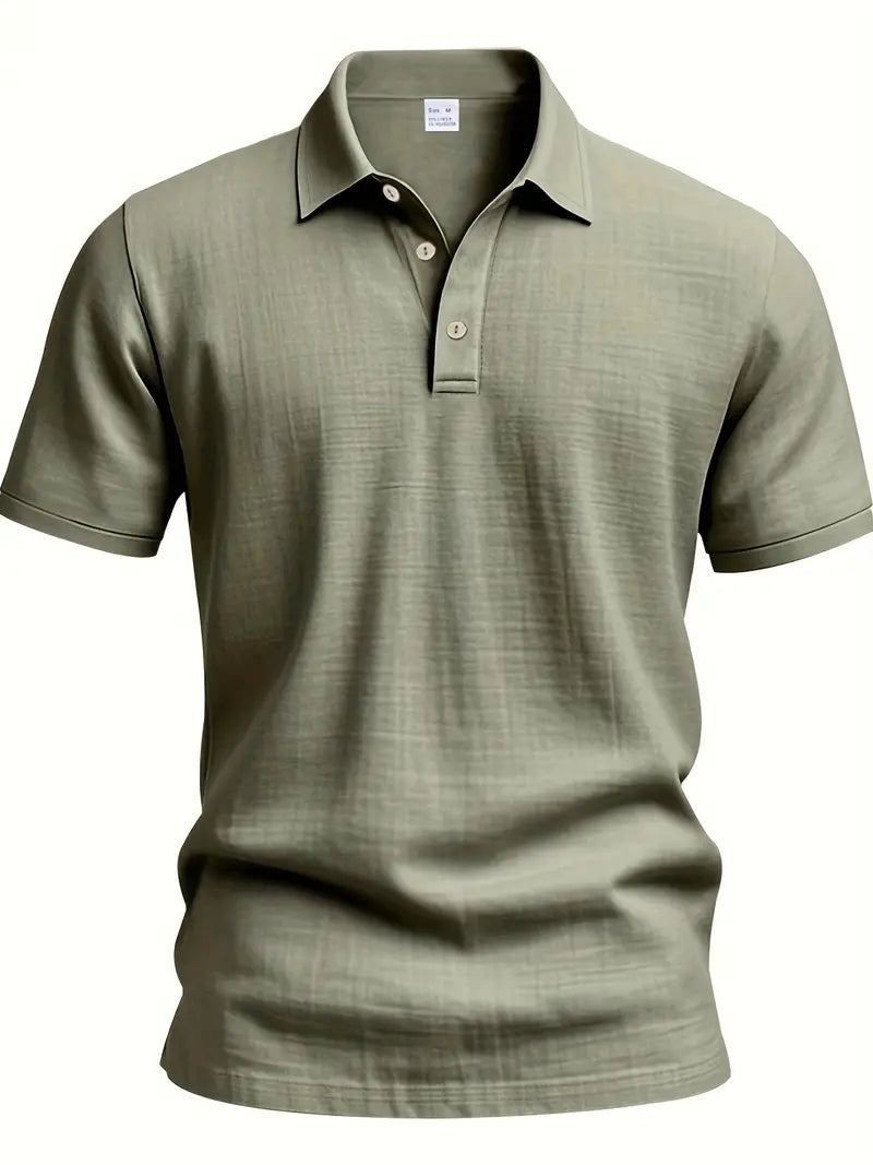 Casual Linen Polo