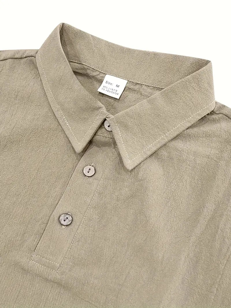 Casual Linen Polo