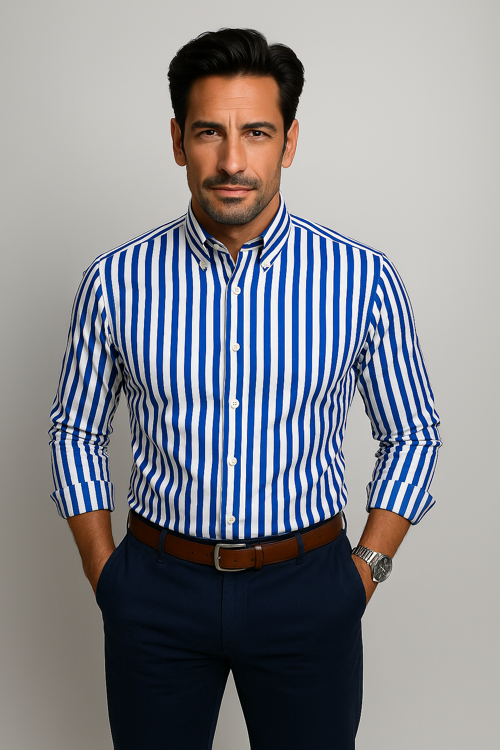 Casa di Lusso - Striped Summer Blouse