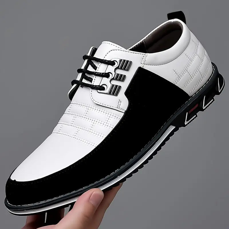 Lightweight Breathable Leather Shoes