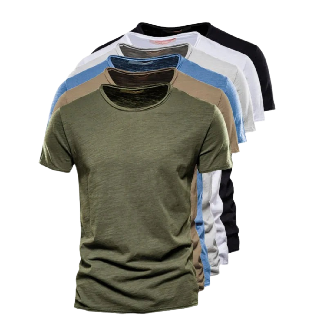 Essential T-shirt in premium cotton.