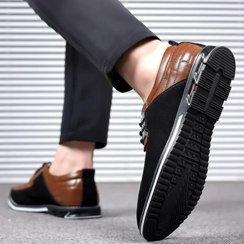 Lightweight Breathable Leather Shoes