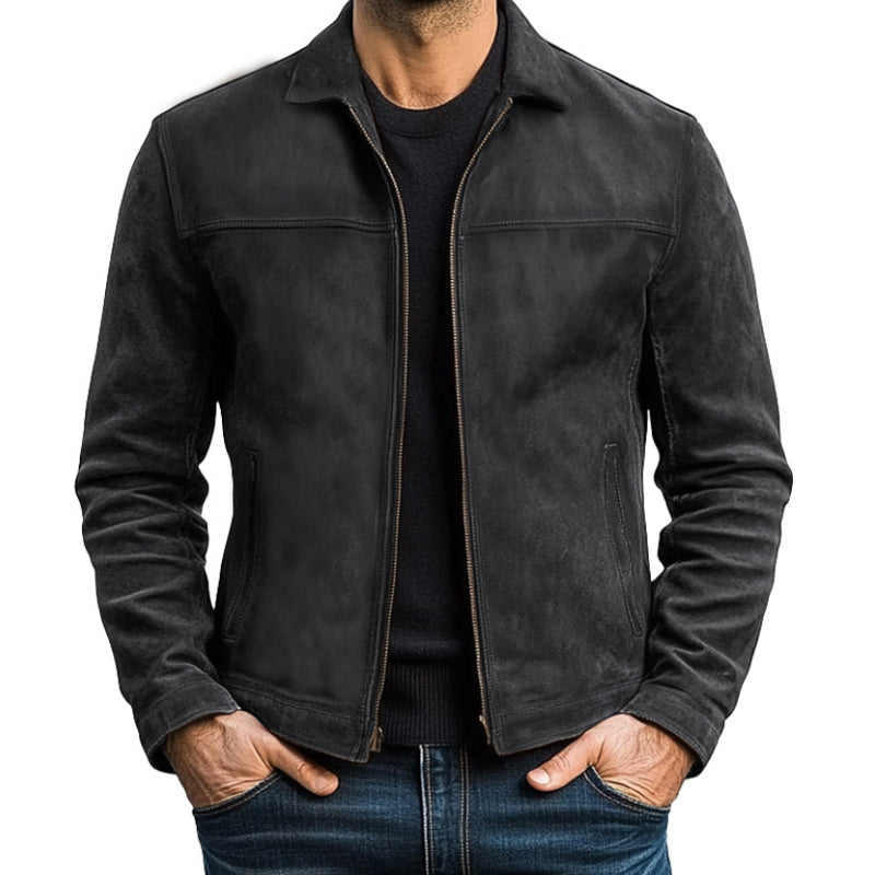 Timeless leather jacket