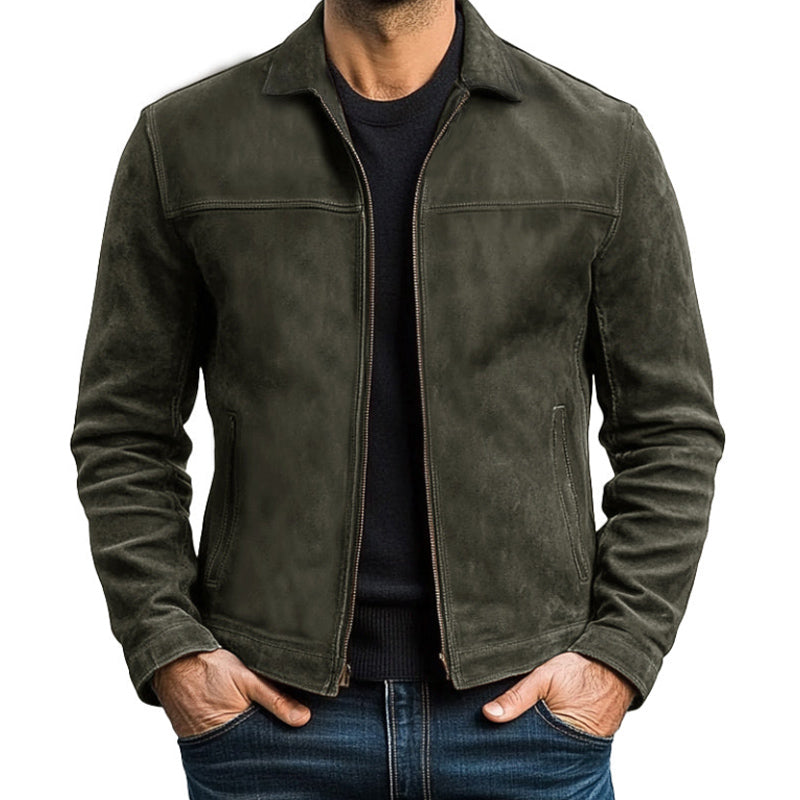 Timeless leather jacket