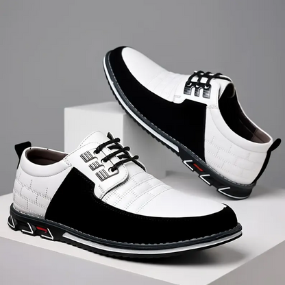 Lightweight Breathable Leather Shoes