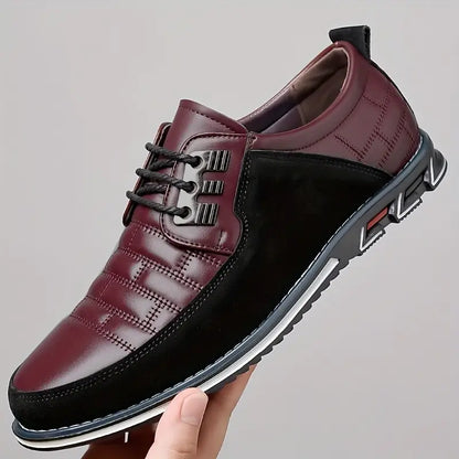 Lightweight Breathable Leather Shoes