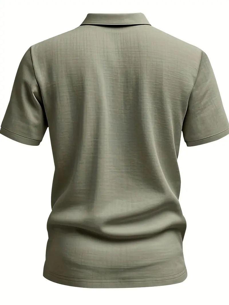 Casual Linen Polo