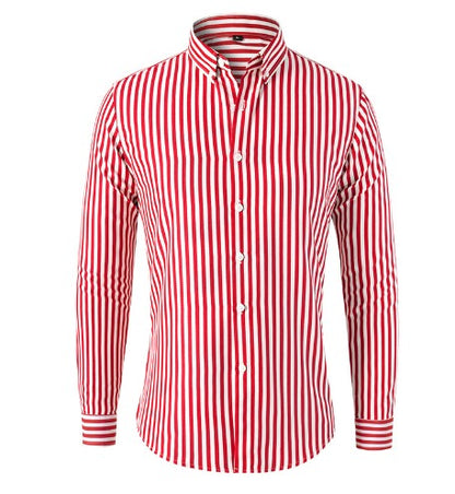 Chemise rayée pour homme - Smart & Confident