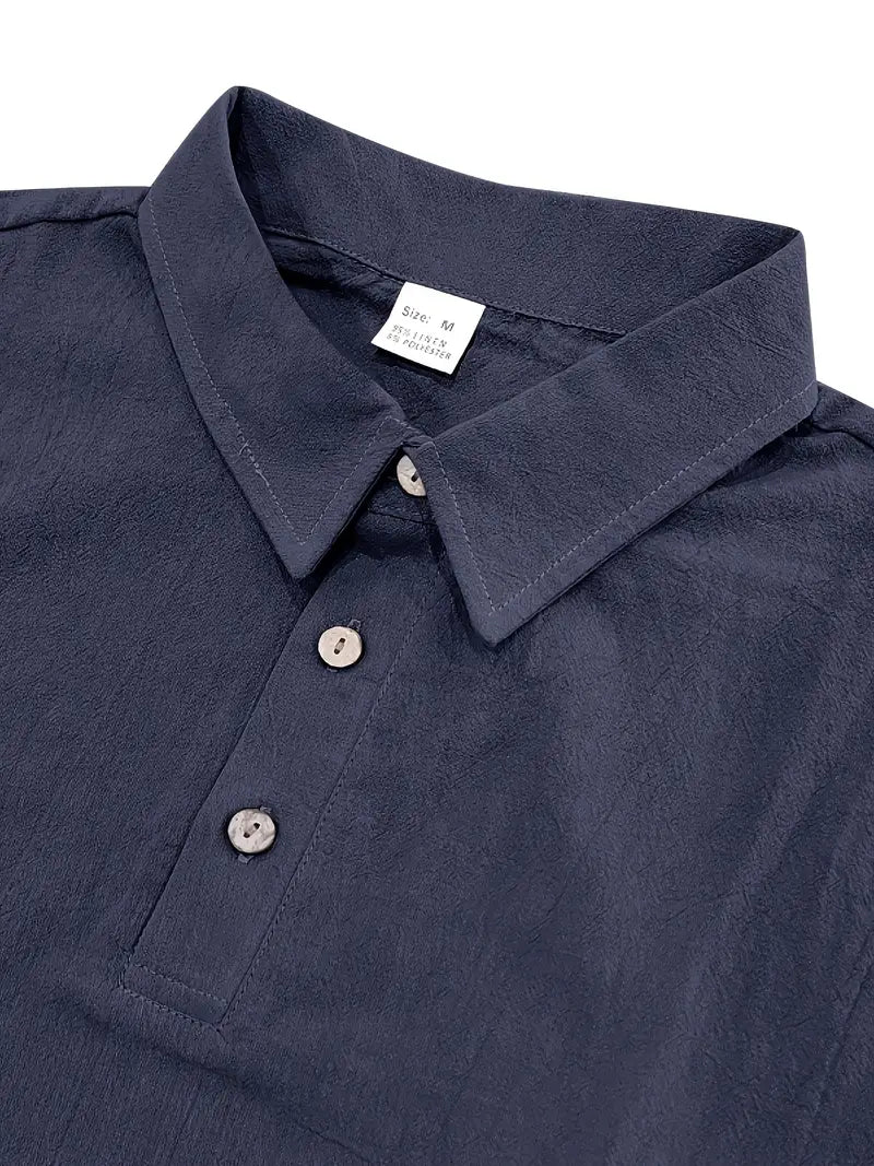 Casual Linen Polo