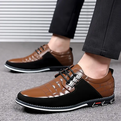 Lightweight Breathable Leather Shoes