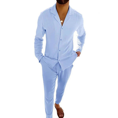 Men's Summer Linen Set