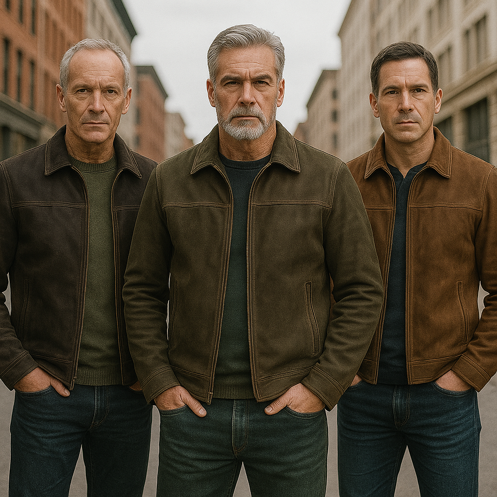 Timeless leather jacket