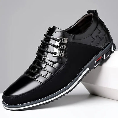Lightweight Breathable Leather Shoes