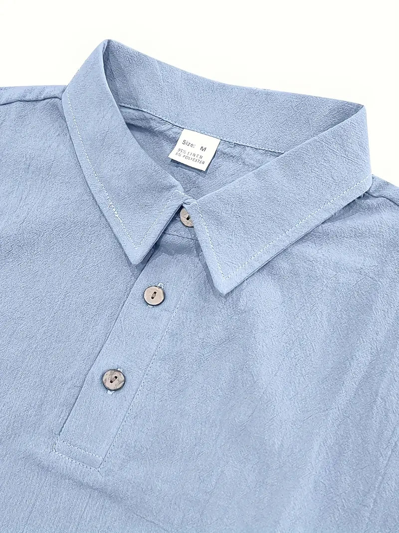 Casual Linen Polo