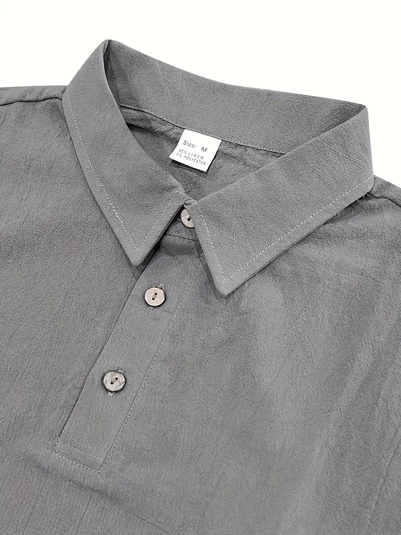 Casual Linen Polo