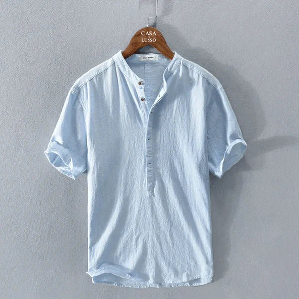 Camicia estiva in lino per uomo