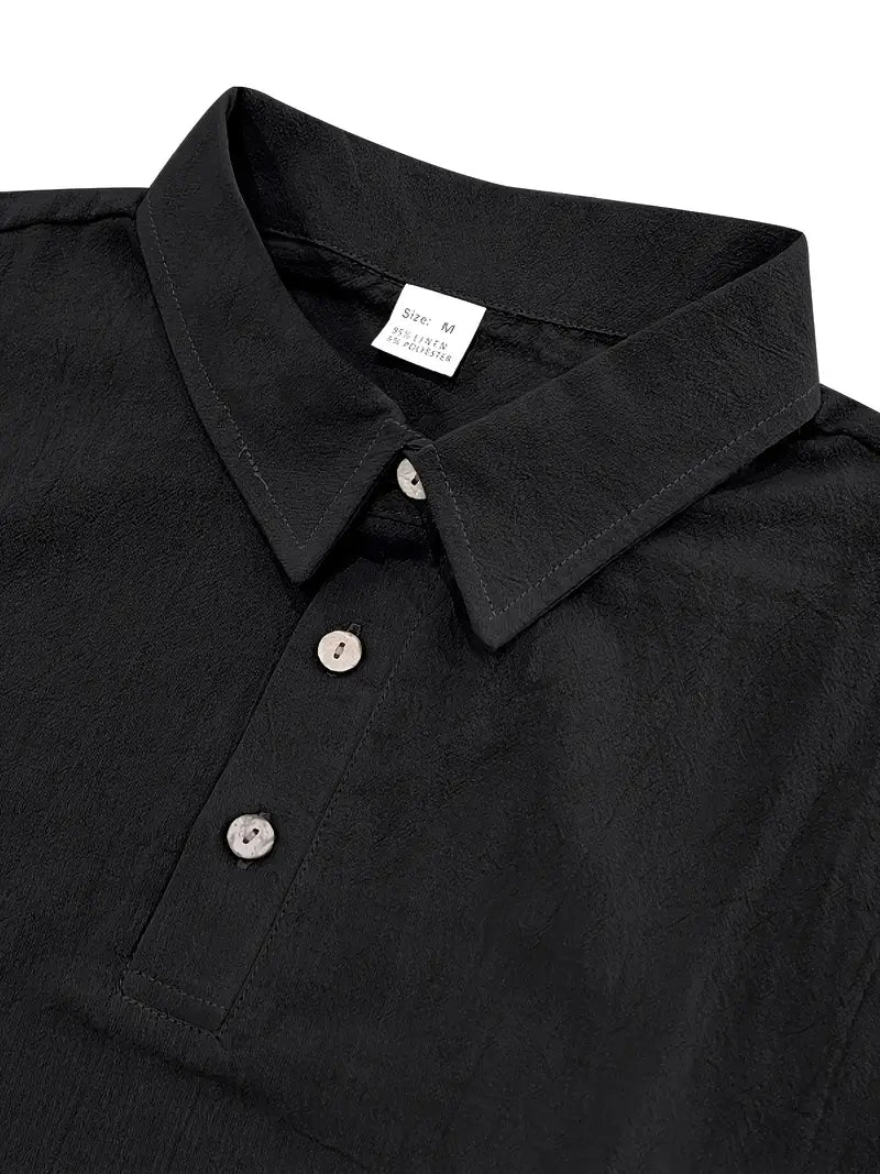 Casual Linen Polo